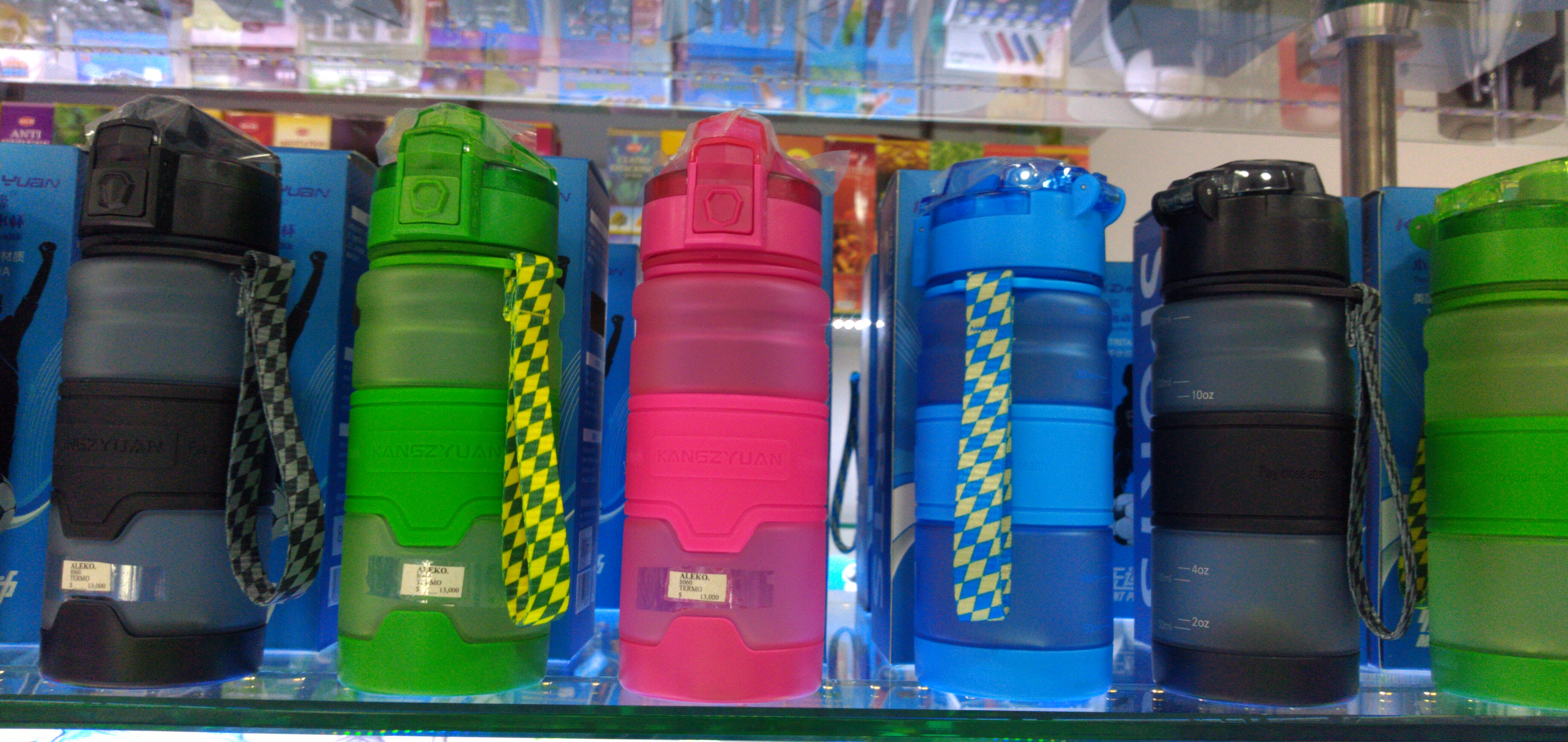 Termo con goma ajustable x 380 ml