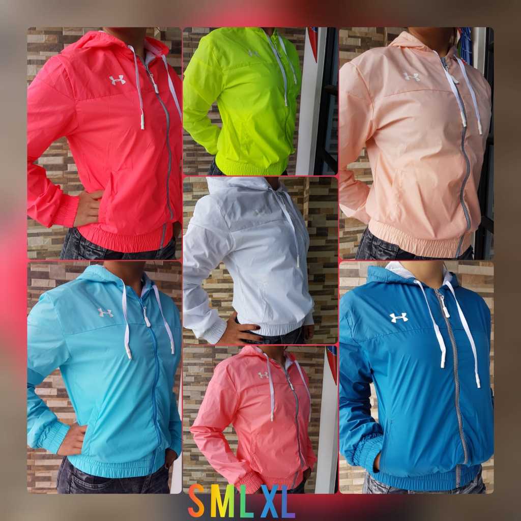 Chaqueta rompe vientos
