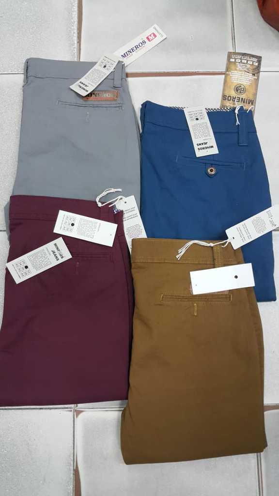 Pantalón dril pique para hombre