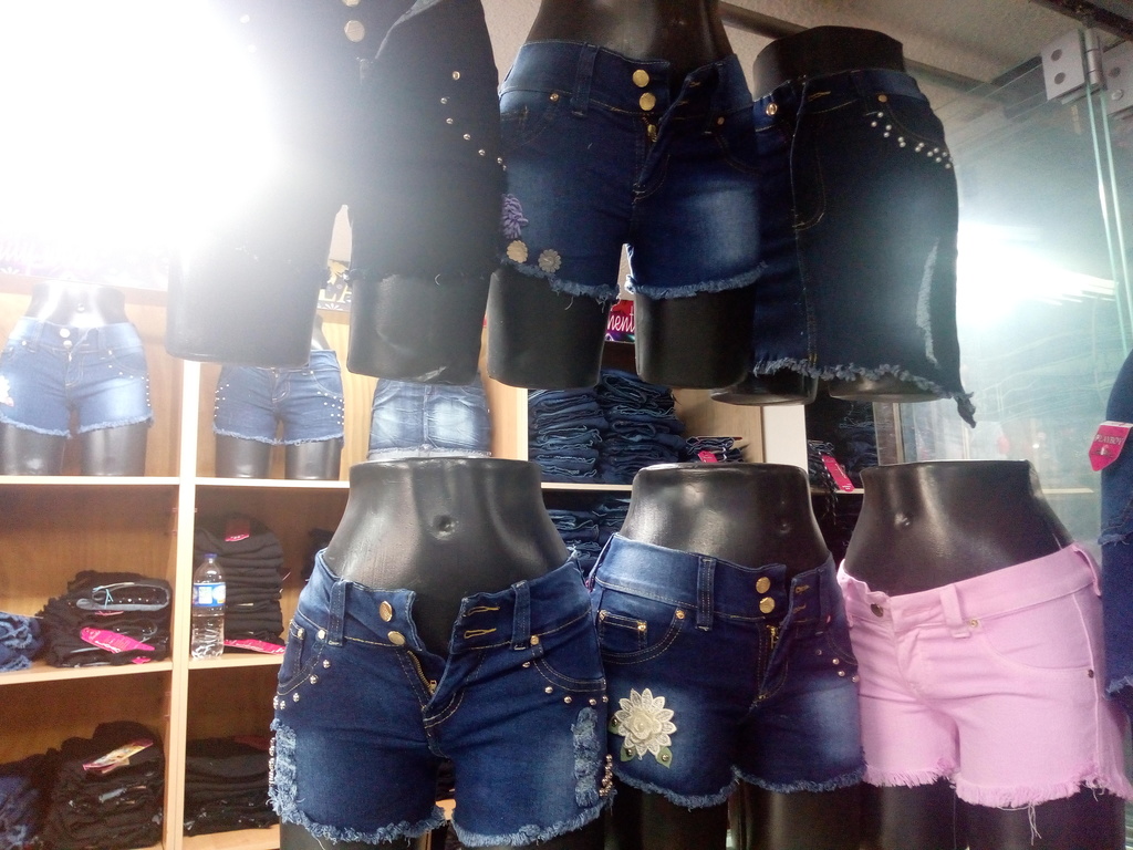 Shorts para dama en jean