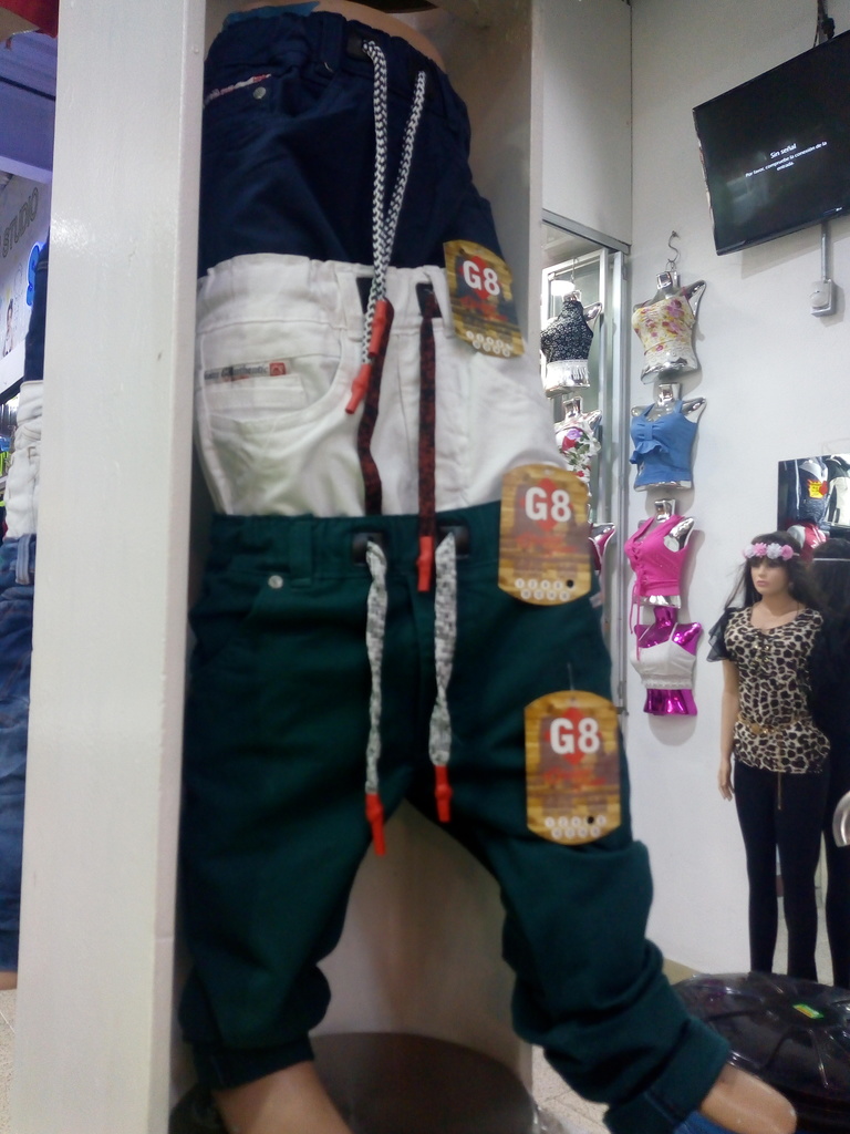 Pantalón de dril para niño