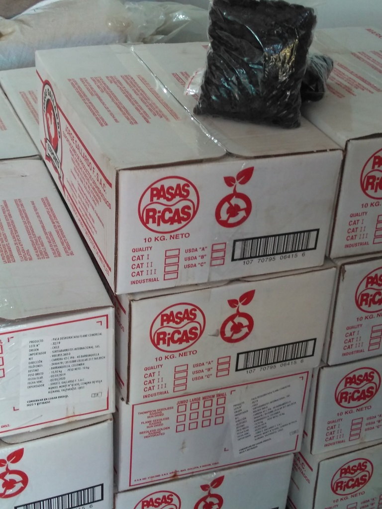 Uvas pasas