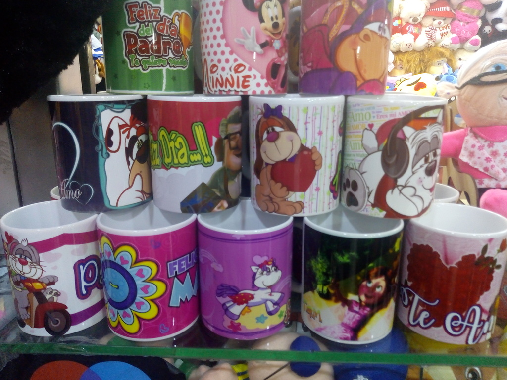 Pocillos decorados