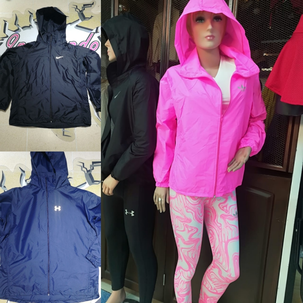 Chaqueta rompe vientos deportiva
