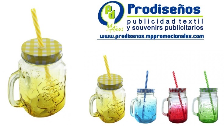 JARRA CRISTAL-COLORES