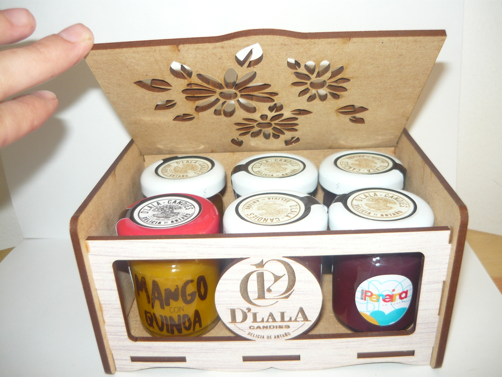 Caja de mermeladas regalo