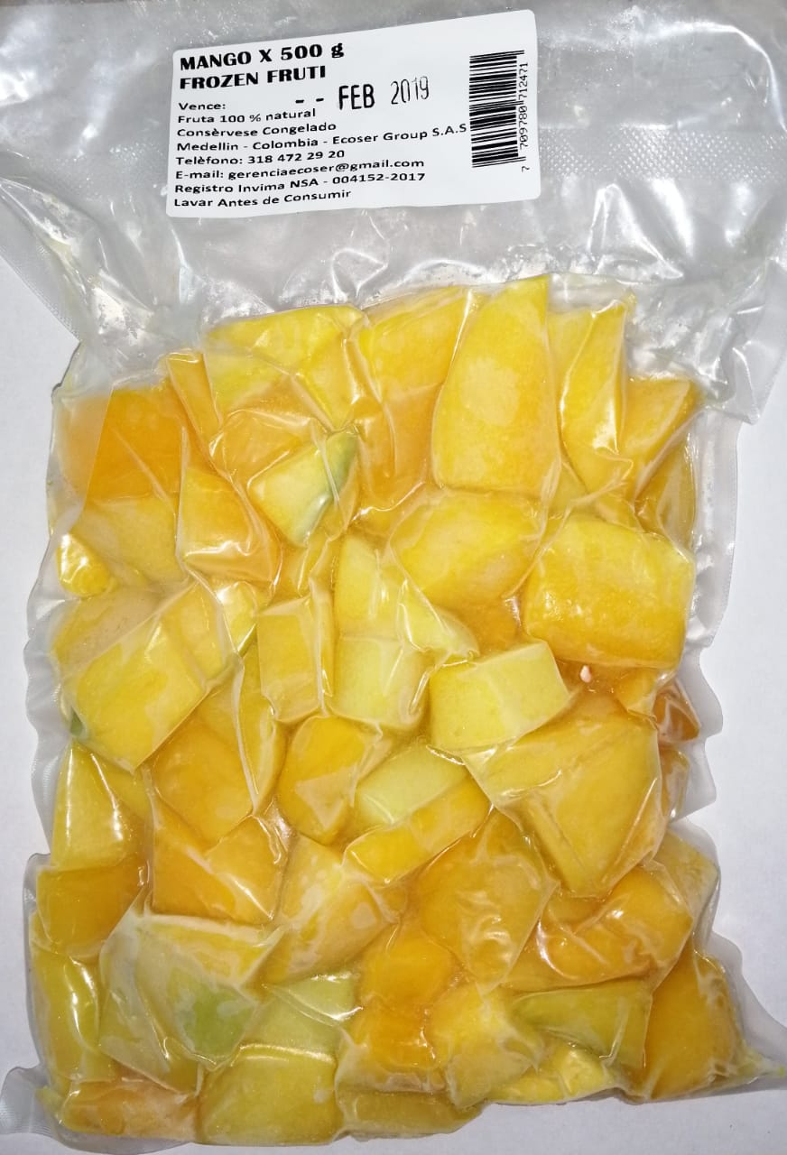 MANGO TOMMY EMPACADO AL VACÍO X 500 Gr
