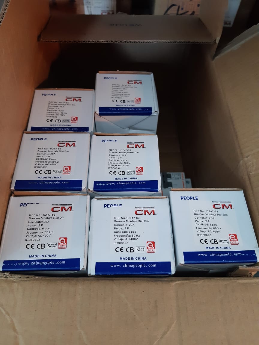 BREAKER RIEL 6KA 2P 20A