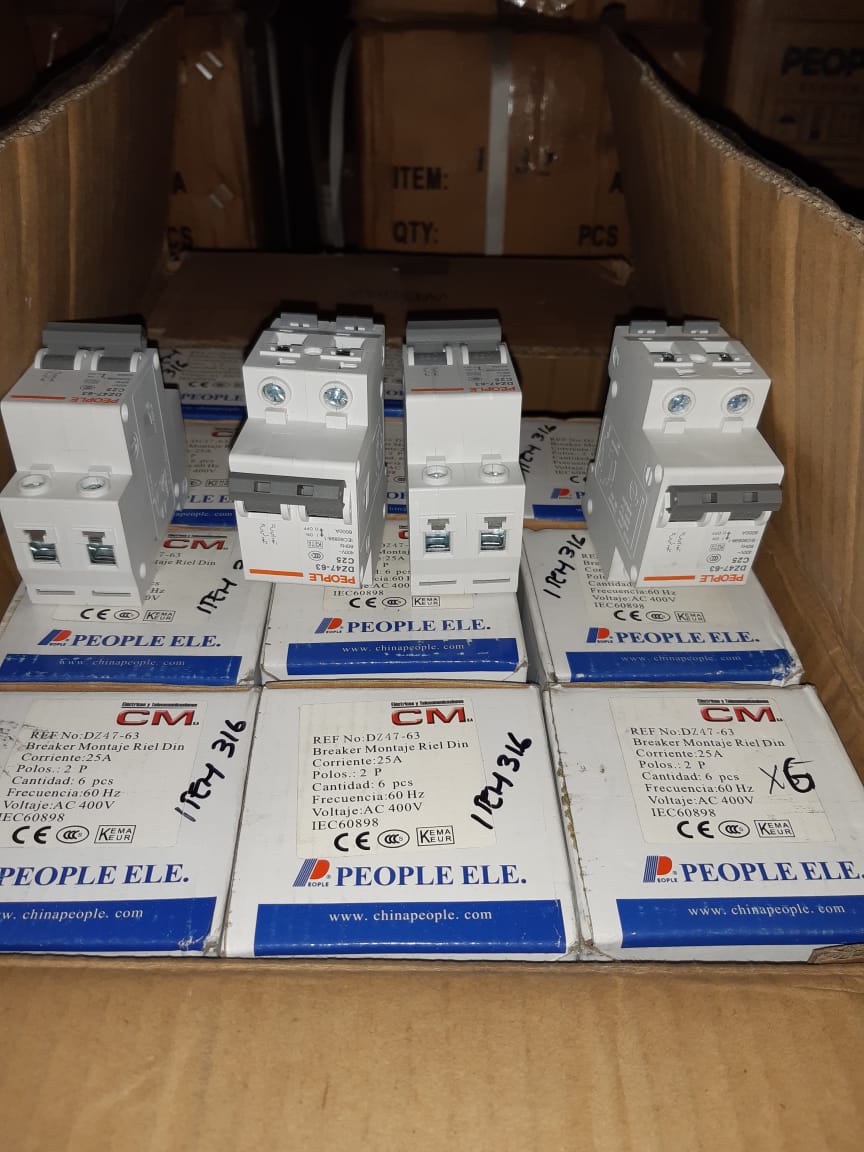 BREAKER RIEL 6KA 2P 25A