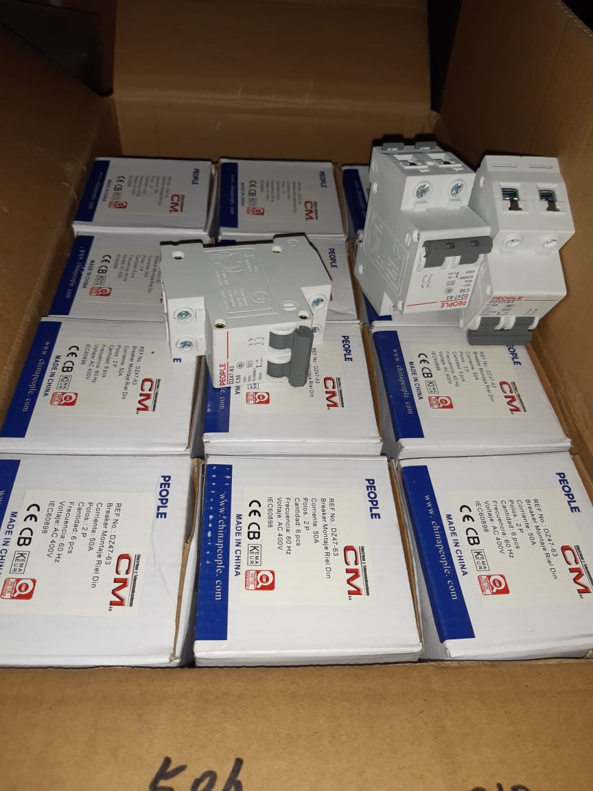 BREAKER RIEL 6KA 2P 50A