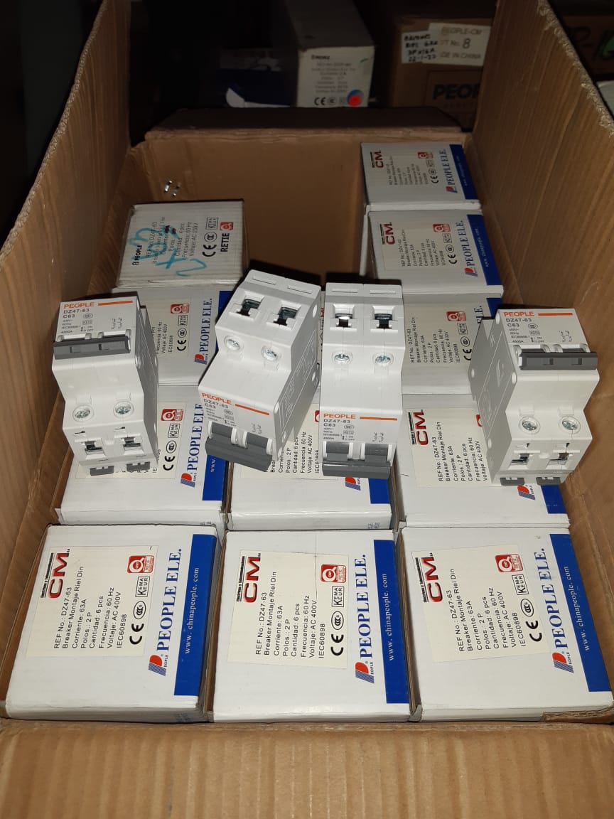 BREAKER RIEL 6KA 2P 63A