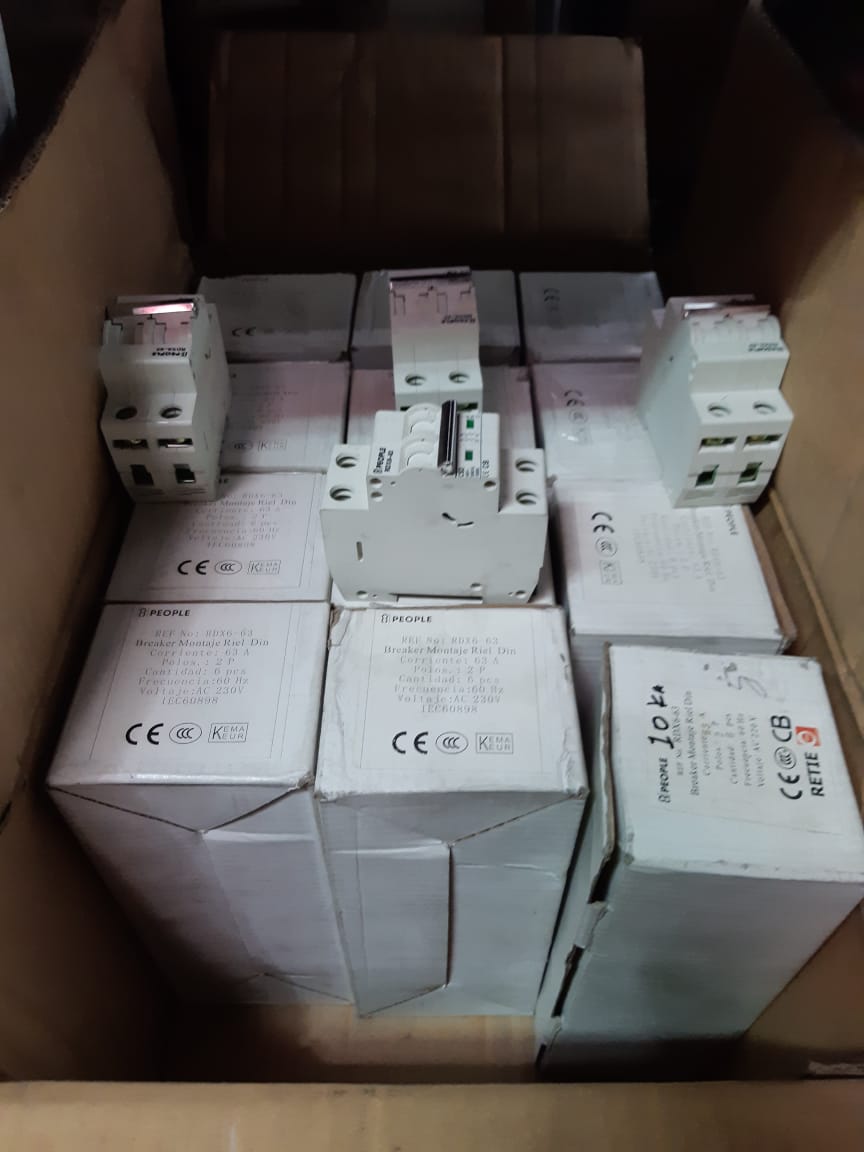 BREAKER RIEL 10KA 2P 63A