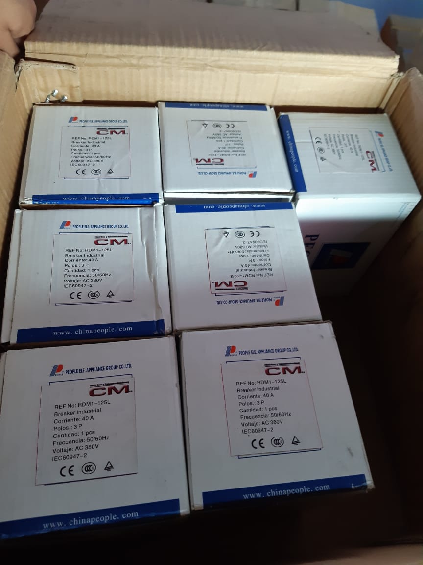 BREAKER INDUSTRIAL 3P 40A 380V 25 KA