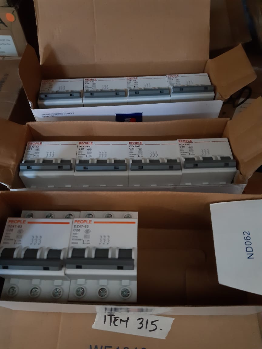 BREAKER RIEL 6KA 3P 20A