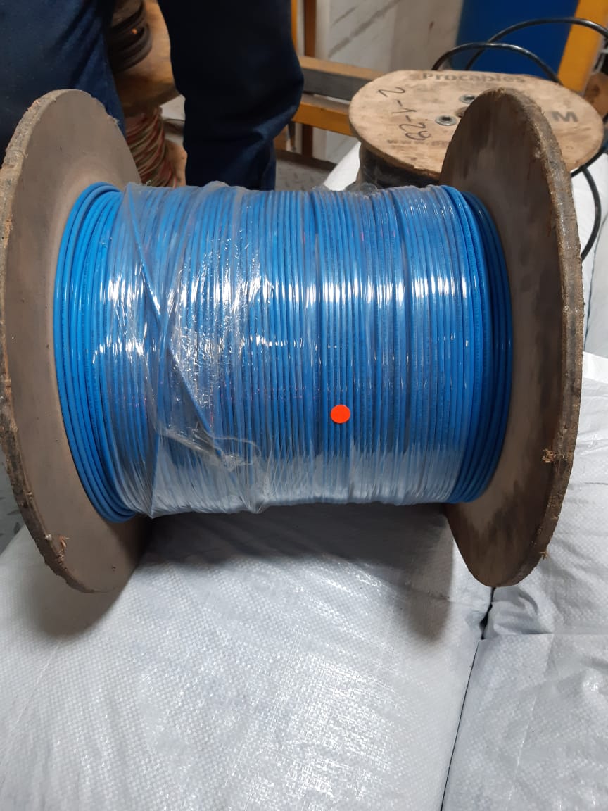 CABLE THHN 10 AZUL