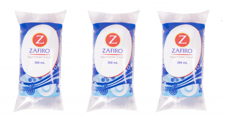 Agua Zafiro en Bolsa de 360 mL