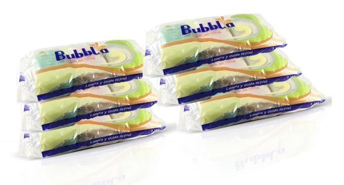 Jabon bubbla x 3