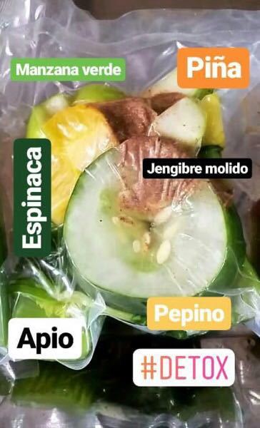 batidos funcionales Detox listos para licuar y snacks de fruta listos para abrir en todas partes