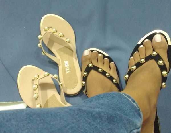 sandalia para damas