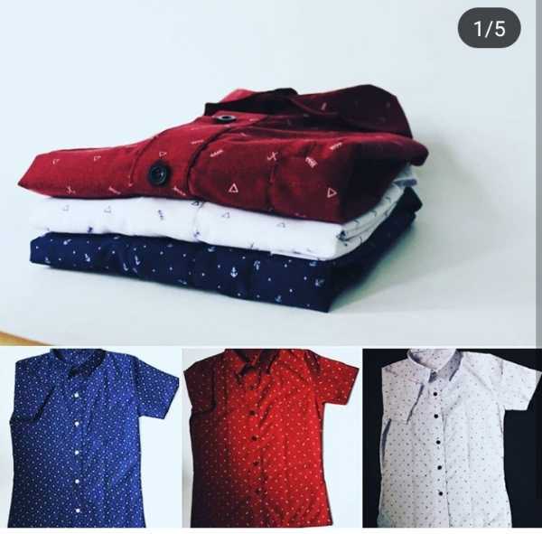 Camisas Slimfit Manga corta