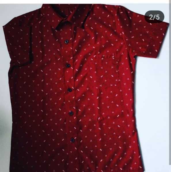 Camisas Slimfit Manga corta