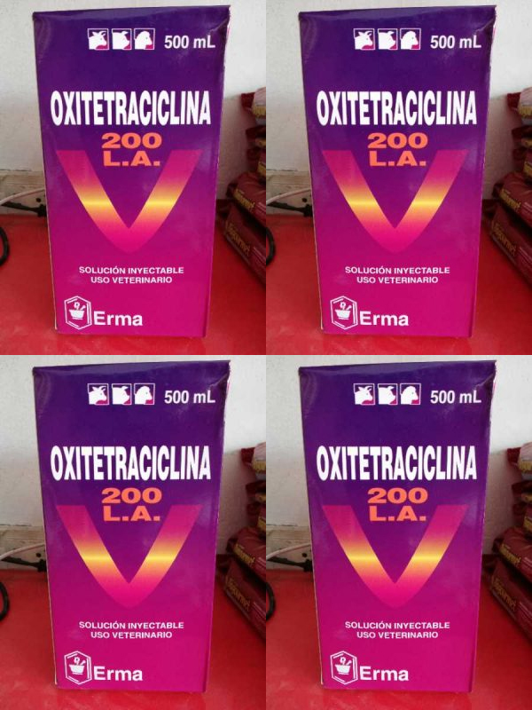 Oxitetraciclina 200 L.A de 500 ml