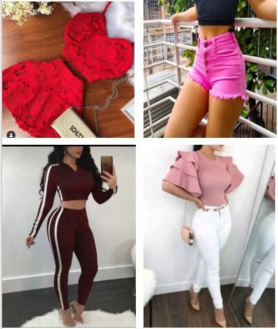 Hermosa ropa para dama