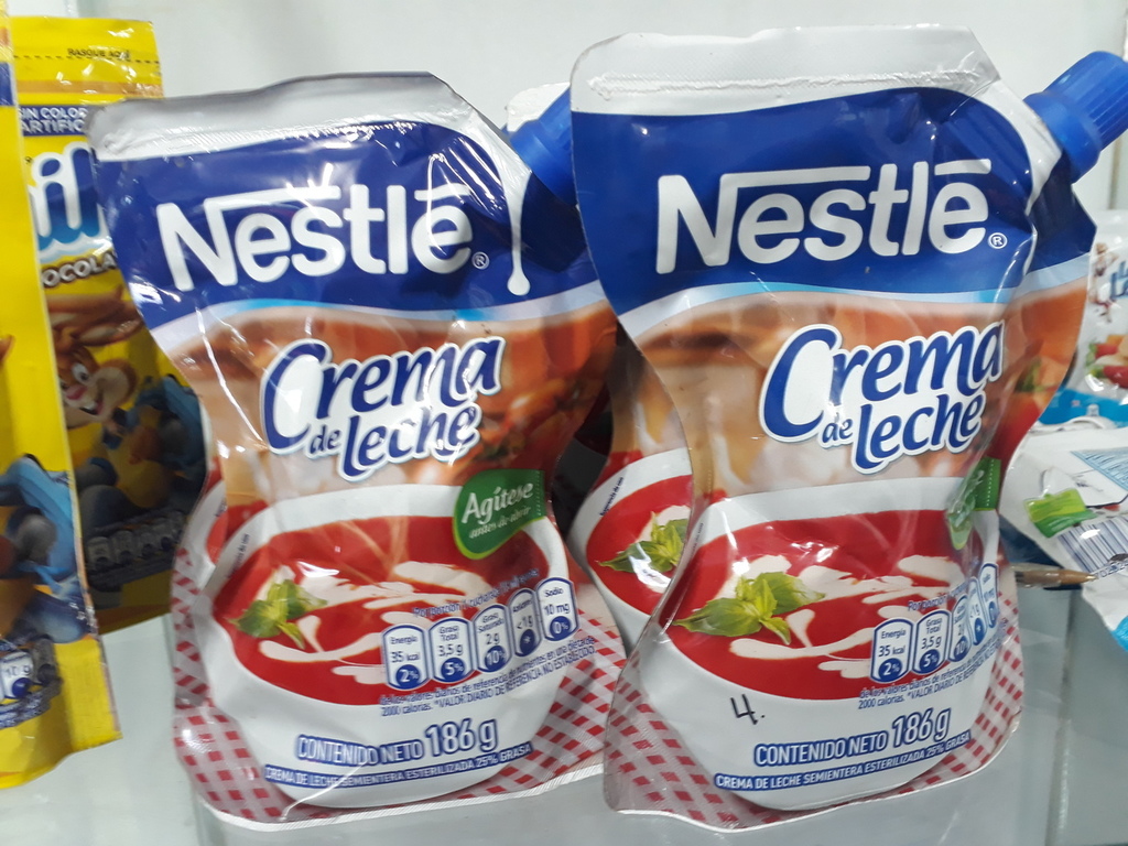 Crema de leche Nestlé