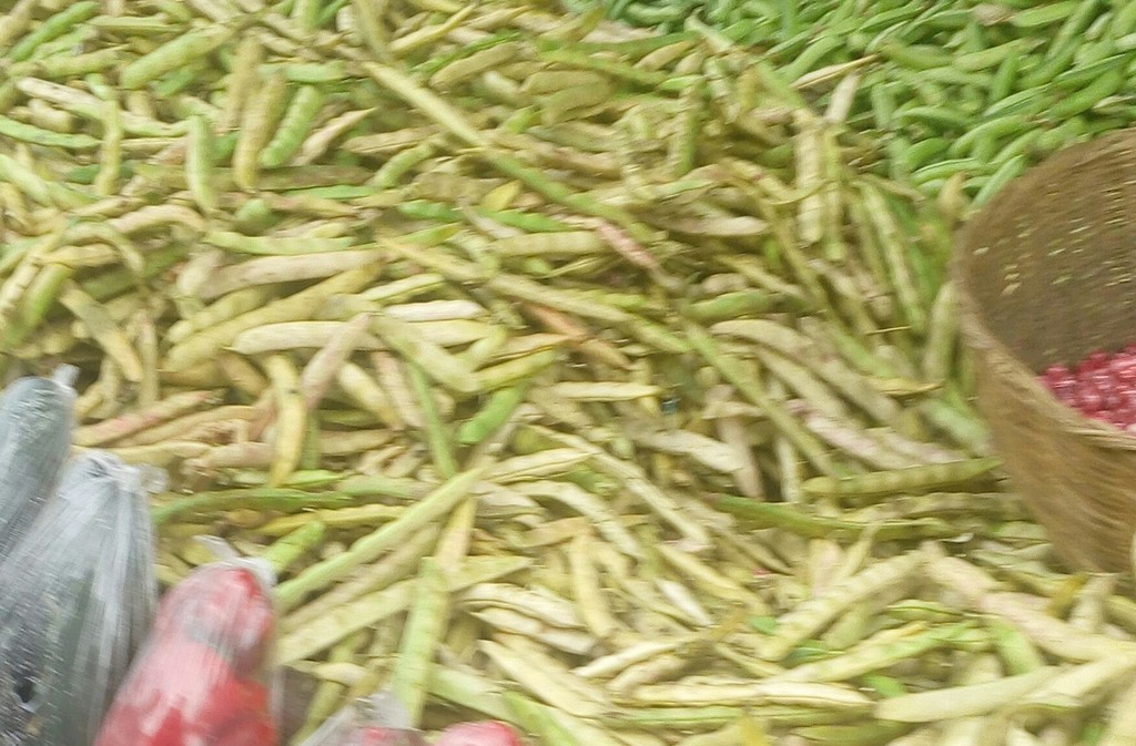 Frijol en cascara