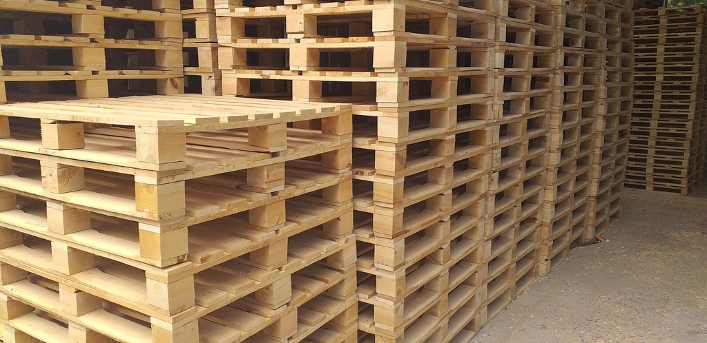 Estibas de madera 1.00mt x 110mt