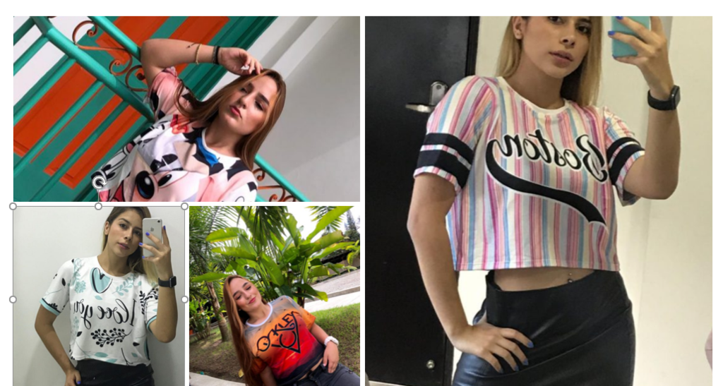 Blusones sublimados