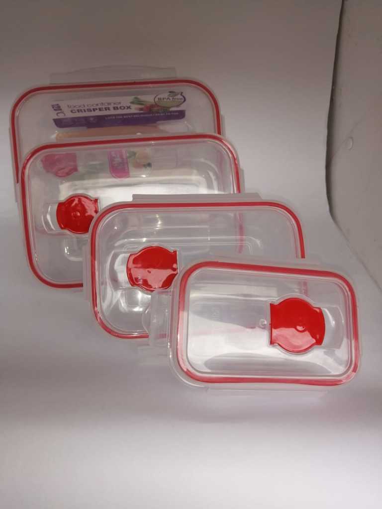 RECIPIENTE PLASTICO X 4