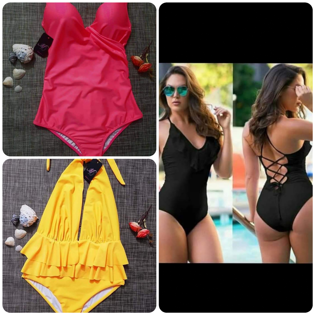 Vestido de baño enterizo