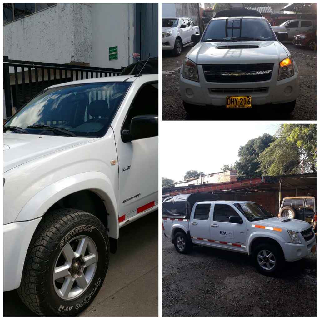 Camioneta chevrolet DC 4×4 ESTACA