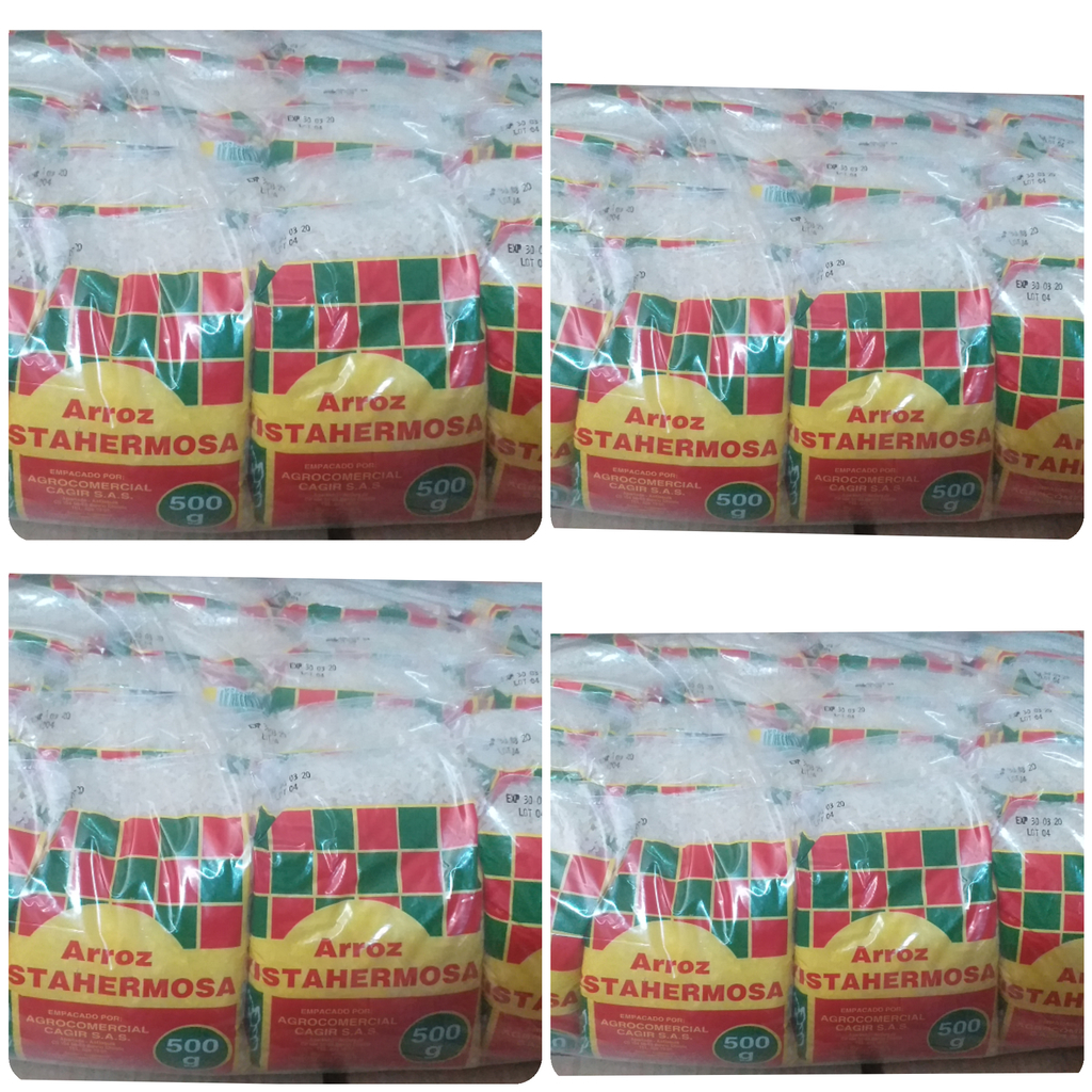 Arroz vistahermosa 500gm *25unid