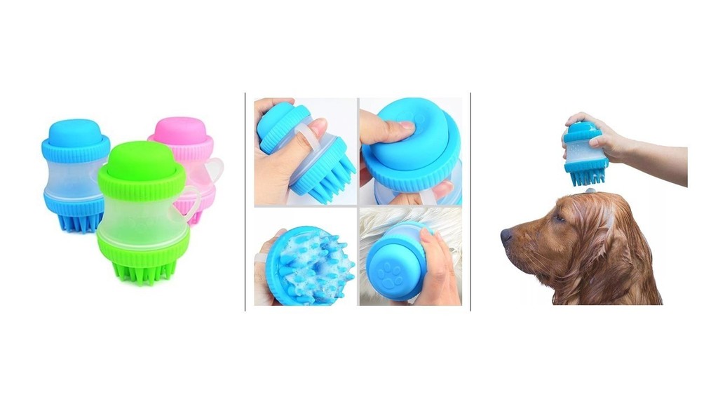 Cepillo De Baño Para Mascota Bath Brush