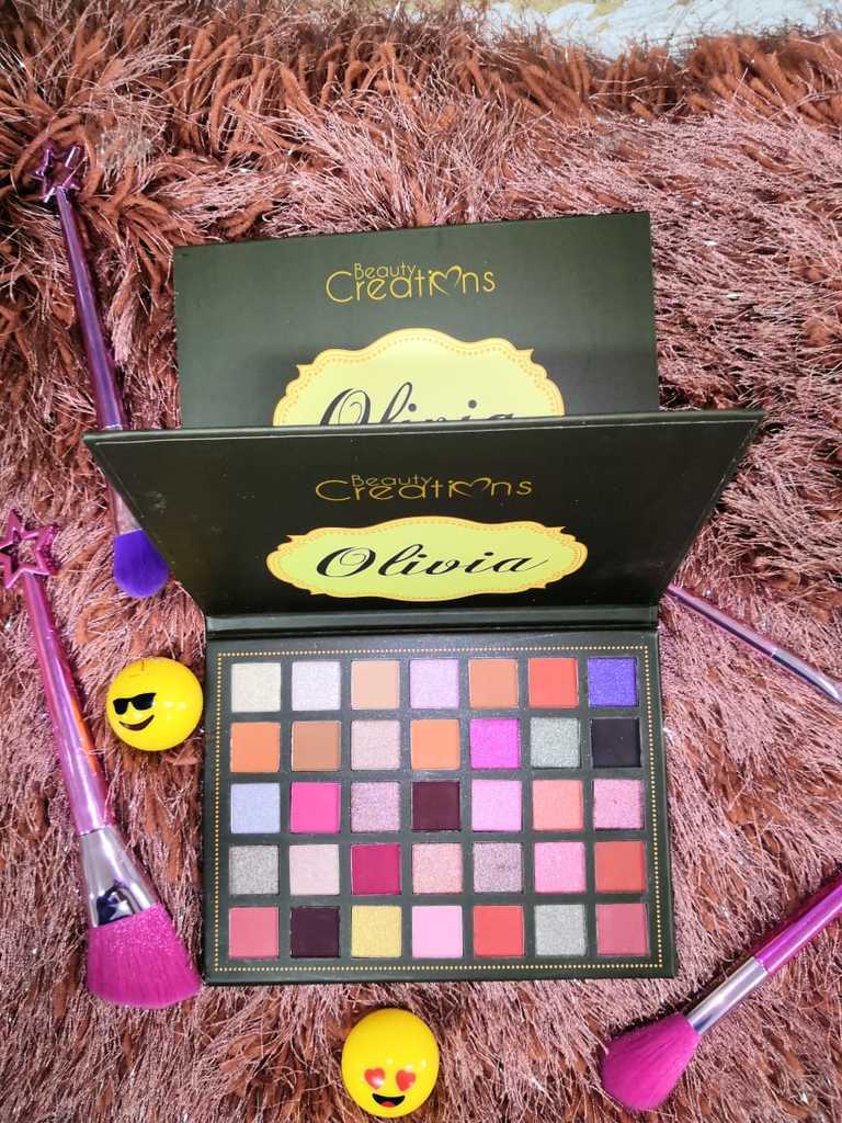 Paleta de maquillaje beauty creation ref oliva