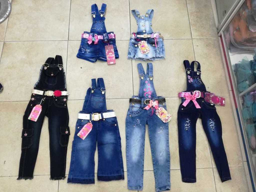 Bragas shorts, toreros y capris en jean para niña