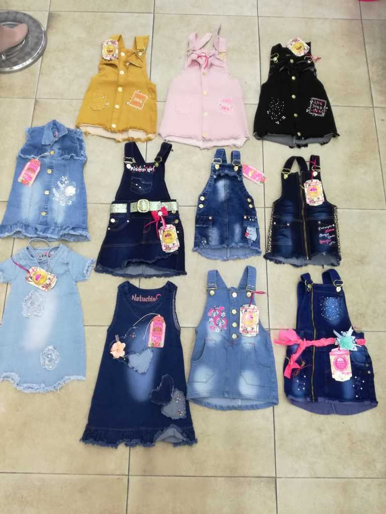 Batas en jean para dama