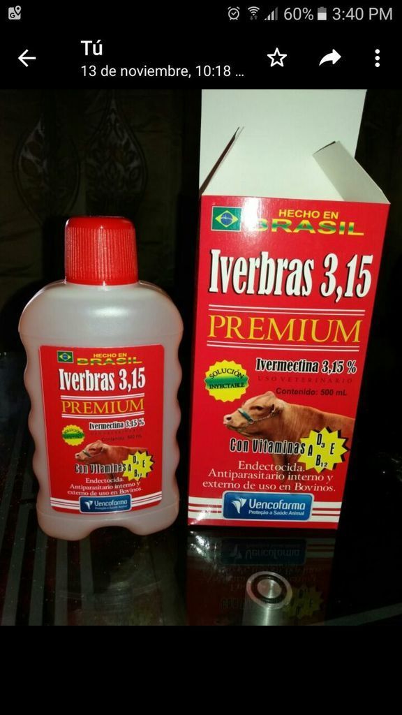Iverbras 3.15/ivermectina