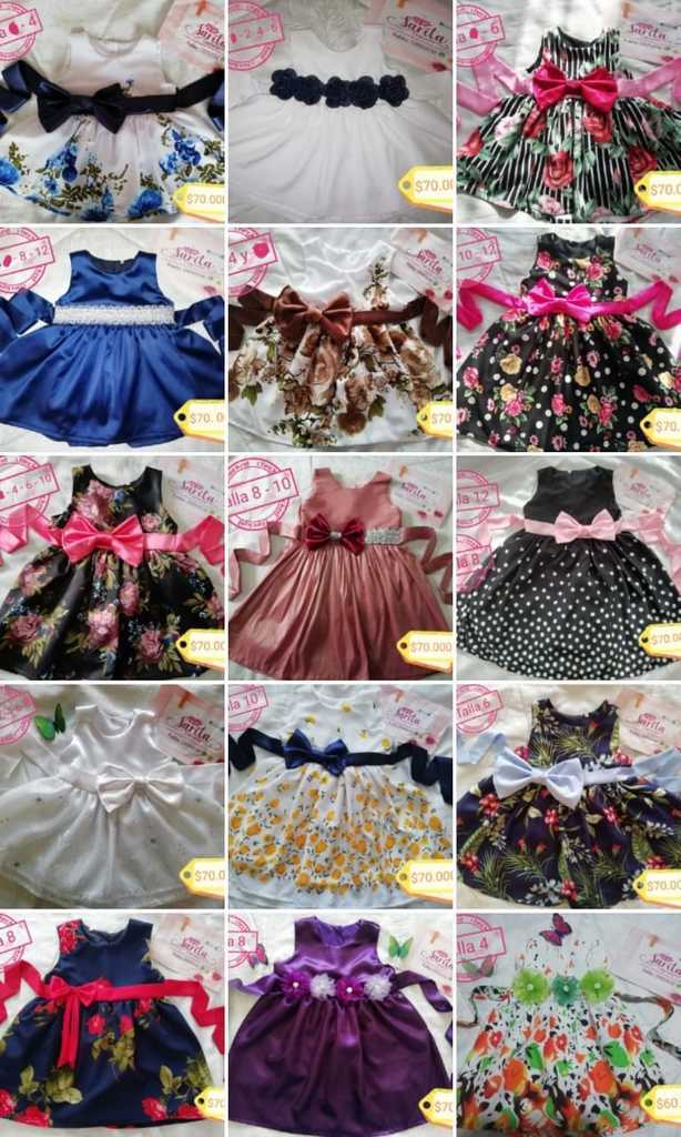 Vestido para niña ref 00-03