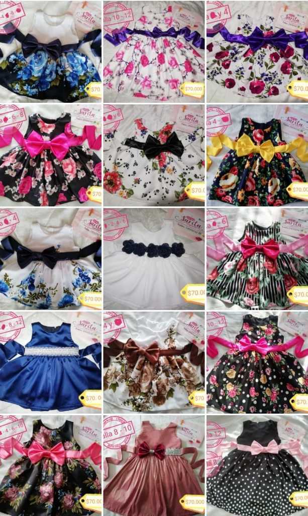 Vestido para niña ref 00-02