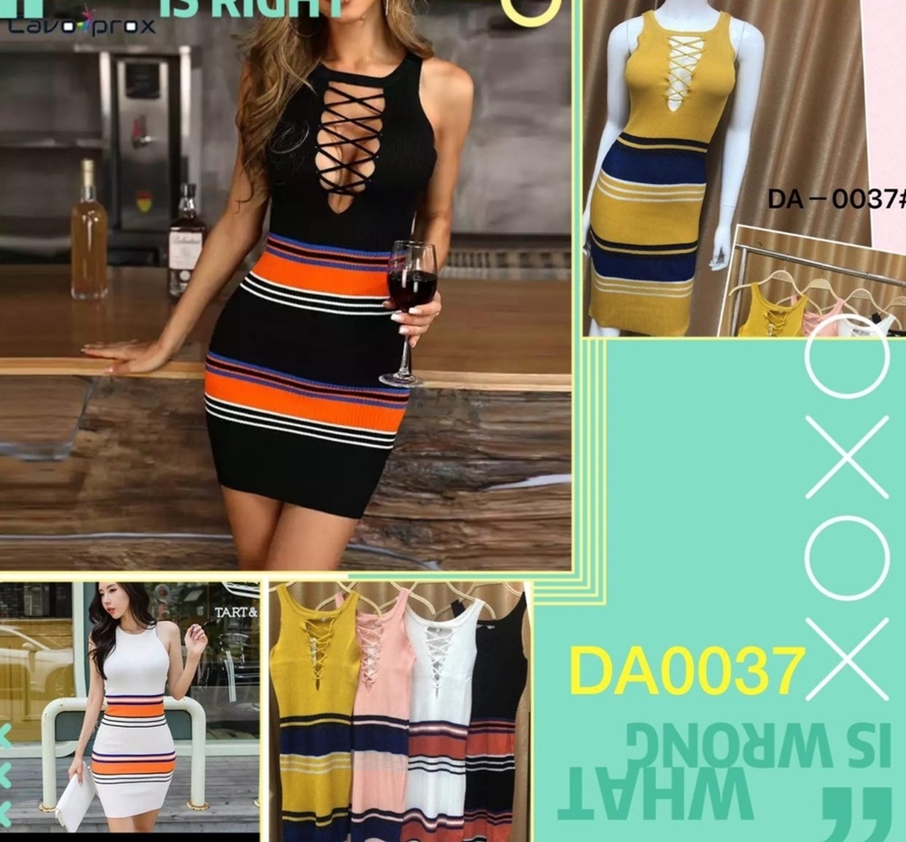 Vestido dama ref DA-0037