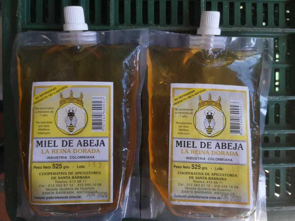 Miel de Abeja 100 por ciento pura /*525gr