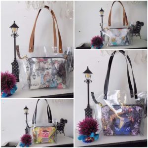 Bolso trasparente para dama
