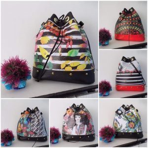 Bolso tipo bucked para mujer