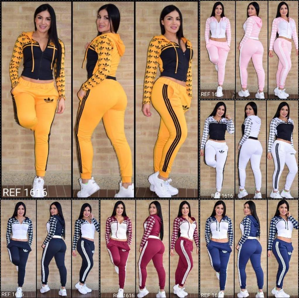 Conjunto de Sudadera pantalón y chaqueta para dama talla XL y XXL