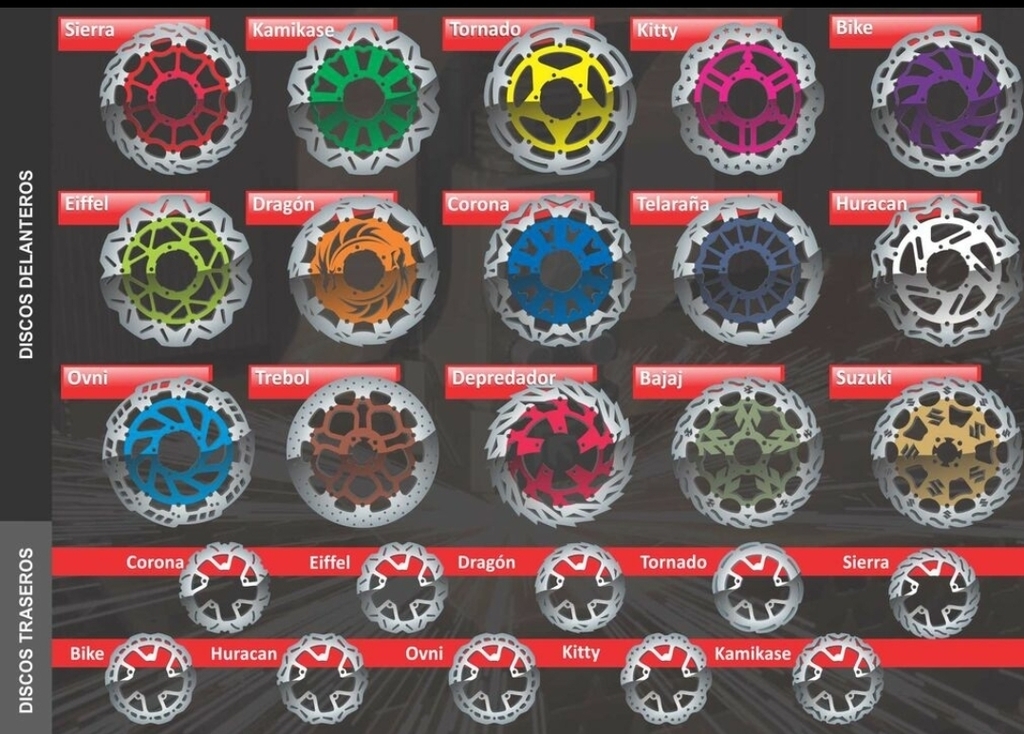 Disco de 320 mm para moto