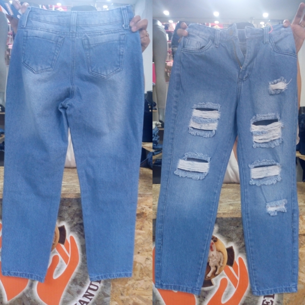 Jean boy friend para dama