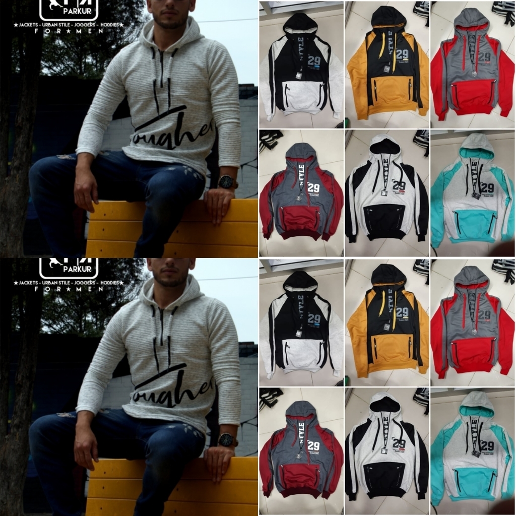 Buso con capota para hombre